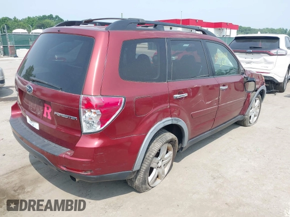 2009 Subaru Forester X with VIN JF2SH63689H721560, listed as a IAAI auction lot 42442441 with 119,896 mi miles and . Bid and sale history available at DreamBid. Image 4.