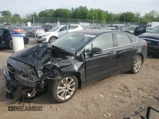 2020 Ford Fusion Titanium with VIN 3FA6P0SU8LR181557, listed as a Copart auction lot 56573895 with 93,285 mi miles and Salvage title. Bid and sale history available at DreamBid. Image 1.