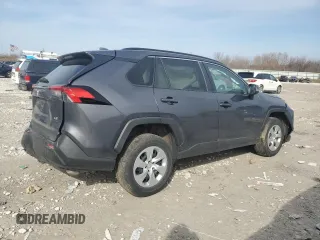 2019 Toyota RAV4 LE with VIN 2T3K1RFV0KW054264, listed as a Copart auction lot 49687875 with 40,643 mi miles and Clean Title. Bid and sale history available at carsss.com. Image 3.