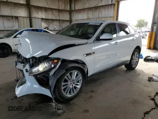 2020 Jaguar F-Pace 30t Prestige with VIN SADCK2GX9LA634562, listed as a Copart auction lot 47375675 with 123,586 mi miles and Salvage Title. Bid and sale history available at DreamBid. Image 1.