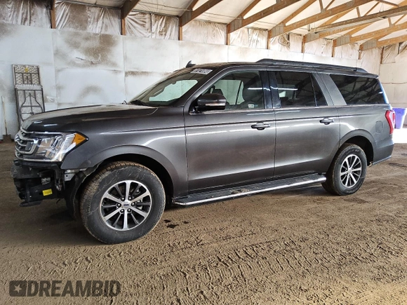 2021 Ford Expedition Max XLT with VIN 1FMJK1JT9MEA27005, listed as a Copart auction lot 87421084 with 69,424 mi miles and Clean Title. Bid and sale history available at DreamBid. Image 1.
