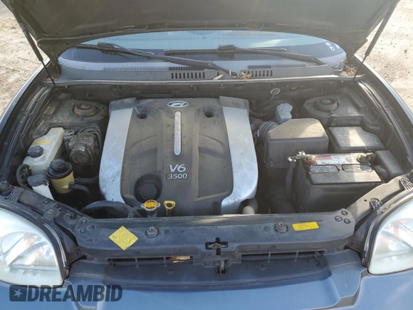2005 Hyundai Santa Fe GLS with VIN KM8SC13EX5U966400, listed as a Copart auction lot 80776403 with 132,840 mi miles and Salvage Title. Bid and sale history available at carsss.com. Image 12.