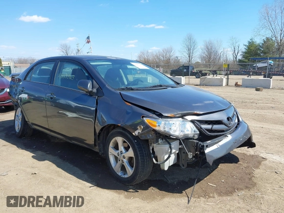 2011 Toyota Corolla L with VIN 2T1BU4EE2BC698659, listed as a IAAI auction lot 41883363 with 191,298 mi miles. Bid and sale history available at carsss.com. Image 1.