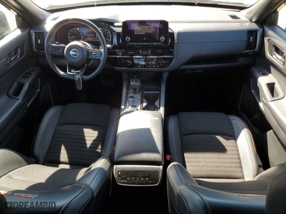 2023 Nissan Pathfinder SV with VIN 5N1DR3BD9PC230150, listed as a Copart auction lot 48236025 with 25,498 mi miles and Salvage Title. Bid and sale history available at carsss.com. Image 8.