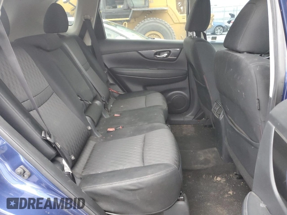 2017 Nissan Rogue S with VIN KNMAT2MV5HP553601, listed as a Copart auction lot 48413275 with 155,641 mi miles and Salvage Title. Bid and sale history available at carsss.com. Image 12.