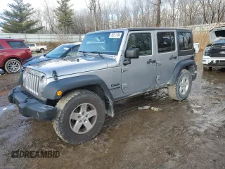 2018 Jeep Wrangler JK Unlimited Sport S with VIN 1C4BJWDG3JL859227, listed as a Copart auction lot 86511184 with 148,737 mi miles and Clean Title. Bid and sale history available at carsss.com. Image 1.