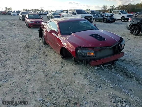 2015 Chevrolet Camaro SS with VIN 2G1FK1EJ6F9302959, listed as a Copart auction lot 84429224 with 65,478 mi miles and Salvage Title. Bid and sale history available at carsss.com. Image 10.