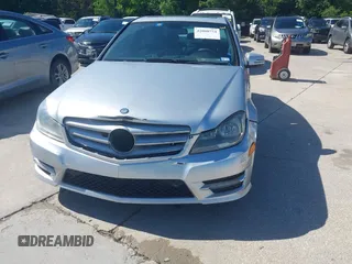 2013 Mercedes-Benz C-Class C 250 Sport with VIN WDDGF4HB4DR267627, listed as a IAAI auction lot 42088754 with 137,427 mi miles. Bid and sale history available at carsss.com. Image 6.