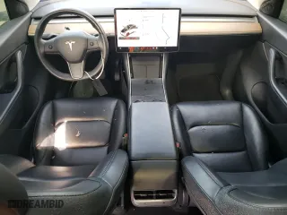 2020 Tesla Model Y Long Range with VIN 5YJYGDEE5LF040347, listed as a Copart auction lot 45598615 with 72,179 mi miles and Salvage Title. Bid and sale history available at carsss.com. Image 8.