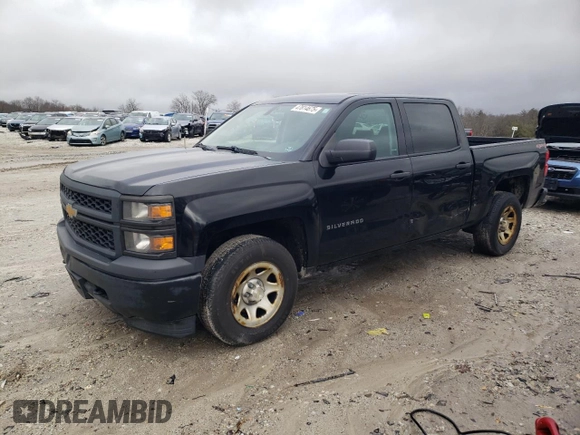 2014 Chevrolet Silverado 1500 Work Truck with VIN 3GCUKPEH5EG385609, listed as a Copart auction lot 47814675 with 139,524 mi miles and Clean Title. Bid and sale history available at DreamBid. Image 1.