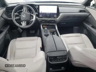 2024 Lexus TX with VIN 5TDAAAA68RS004916, listed as a Copart auction lot 51951125 with 25,055 mi miles and Salvage Title. Bid and sale history available at carsss.com. Image 8.