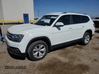 2018 Volkswagen Atlas SE with VIN 1V2CR2CA6JC575771, listed as a Copart auction lot 60574805 with 108,433 mi miles and Salvage title. Bid and sale history available at DreamBid. Image 1.