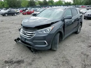 2018 Hyundai Santa Fe 2.4L z VIN 5XYZTDLB4JG553426, wystawiony jako Copart lot #54609875 z przebiegiem 93 328 mil mil oraz Szkoda całkowita • Salvage title. Historia ofert i sprzedaży dostępna na DreamBid. Obrazek 14.