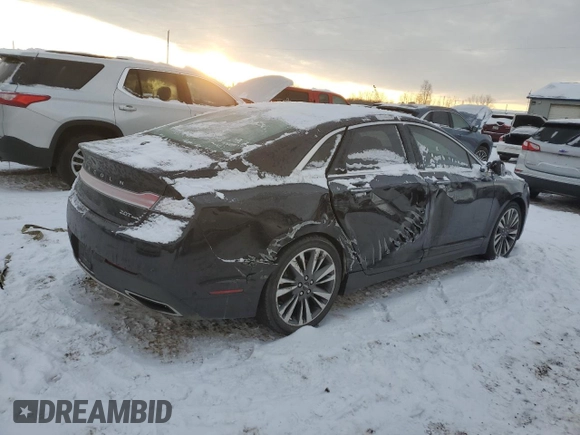 2020 Lincoln MKZ Reserve with VIN 3LN6L5F99LR622374, listed as a Copart auction lot 88517945 with Not Provided miles and Non Repairable. Bid and sale history available at DreamBid. Image 3.