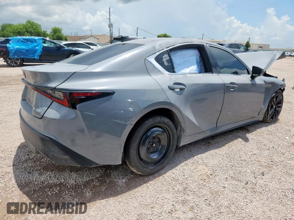 2023 Lexus IS 300 с VIN JTHCA1D22P5127694, выставлен на аукционе Copart как лот 56680885 с пробегом 22 347 миль миль и Чистый • Clean title. История ставок и продаж доступна на DreamBid. Изображение 3.