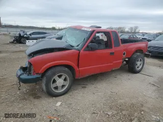 2003 Chevrolet S-10 LS with VIN 1GCCS19X538181521, listed as a Copart auction lot 51271475 with 0 mi miles and Salvage Title. Bid and sale history available at carsss.com. Image 1.