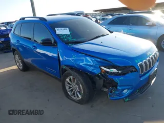 2022 Jeep Cherokee Latitude Lux z VIN 1C4PJLMX2ND524156, wystawiony jako IAAI lot #41117969 z przebiegiem 34 205 mil mil oraz . Historia ofert i sprzedaży dostępna na DreamBid. Obrazek 1.