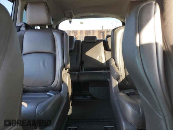 2018 Honda Odyssey EX-L with VIN 5FNRL6H78JB003220, listed as a Copart auction lot 48493355 with 127,807 mi miles and Salvage Title. Bid and sale history available at carsss.com. Image 10.