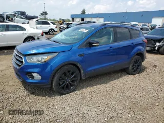 2019 Ford Escape Titanium with VIN 1FMCU9J99KUB39487, listed as a Copart auction lot 60424765 with 43,094 mi miles and Salvage title. Bid and sale history available at DreamBid. Image 1.