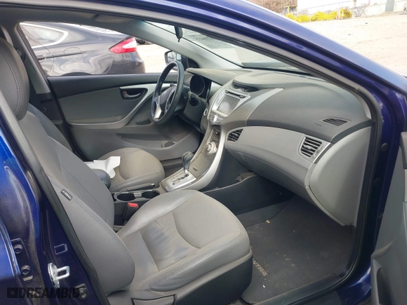 2012 Hyundai Elantra GLS with VIN 5NPDH4AE1CH099852, listed as a IAAI auction lot 41246435 with 69,747 mi miles. Bid and sale history available at carsss.com. Image 5.