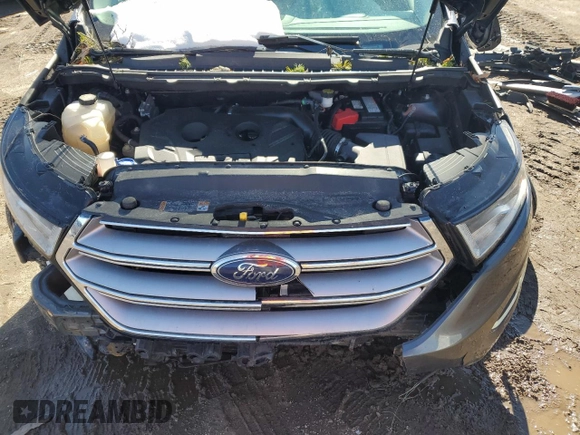 2018 Ford Edge SEL with VIN 2FMPK4J95JBC36541, listed as a Copart auction lot 48957375 with 92,933 mi miles and Clean Title. Bid and sale history available at DreamBid. Image 14.
