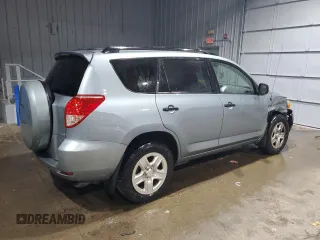 2007 Toyota RAV4 with VIN JTMBK35V775018260, listed as a Copart auction lot 85112334 with 85,365 mi miles and Salvage Title. Bid and sale history available at carsss.com. Image 3.