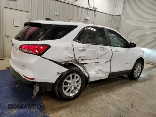 2022 Chevrolet Equinox LS z VIN 3GNAXSEV3NS116543, wystawiony jako Copart lot #51323205 z przebiegiem 59 389 mil mil oraz Szkoda całkowita • Salvage title. Historia ofert i sprzedaży dostępna na DreamBid. Obrazek 3.