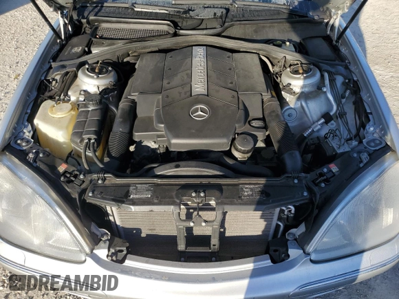 2002 Mercedes-Benz S-Class 5.0L with VIN WDBNG75J62A228317, listed as a Copart auction lot 74740104 with 0 mi miles and Clean Title. Bid and sale history available at carsss.com. Image 11.