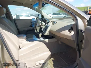 2007 Nissan Murano S with VIN JN8AZ08W47W665126, listed as a IAAI auction lot 41831533 with 160,033 mi miles. Bid and sale history available at carsss.com. Image 5.