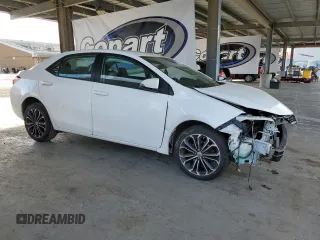 2014 Toyota Corolla L with VIN 2T1BURHE2EC010365, listed as a Copart auction lot 55887485 with 112,247 mi miles and Salvage title. Bid and sale history available at DreamBid. Image 4.