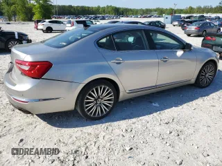 2014 Kia Cadenza Premium with VIN KNALN4D70E5133832, listed as a Copart auction lot 51389574 with 113,266 mi miles and Salvage Title. Bid and sale history available at carsss.com. Image 3.