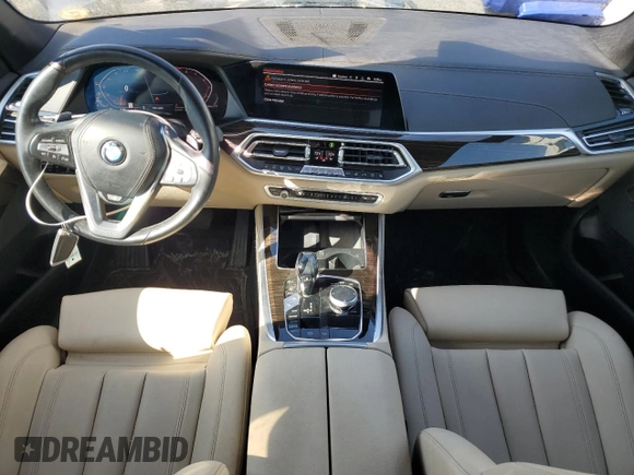 2020 BMW X5 xDrive40i with VIN 5UXCR6C06LLL75359, listed as a Copart auction lot 60897885 with 66,631 mi miles and Salvage title. Bid and sale history available at DreamBid. Image 8.