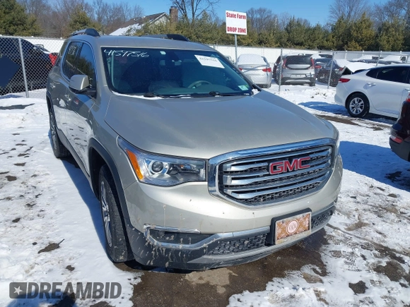 2017 GMC Acadia SLE with VIN 1GKKNLLS4HZ204420, listed as a IAAI auction lot 41597516 with 87,020 mi miles and . Bid and sale history available at DreamBid. Image 1.