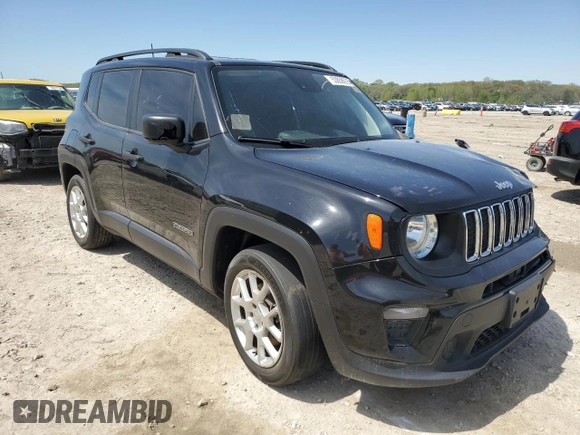 2021 Jeep Renegade Jeepster z VIN ZACNJCAB1MPM26894, wystawiony jako Copart lot #53859975 z przebiegiem 76 402 mil mil oraz Czysty tytuł • Clean title. Historia ofert i sprzedaży dostępna na DreamBid. Obrazek 4.