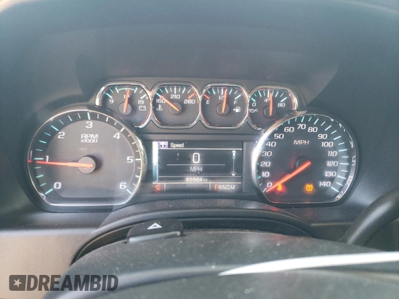 2014 Chevrolet Silverado 1500 LT with VIN 1GCVKREC2EZ203353, listed as a Copart auction lot 80344264 with 82,984 mi miles and Salvage Title. Bid and sale history available at DreamBid. Image 9.