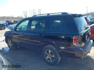 2007 Honda Pilot EX-L with VIN 5FNYF18787B029637, listed as a IAAI auction lot 41816373 with 305,036 mi miles. Bid and sale history available at carsss.com. Image 14.