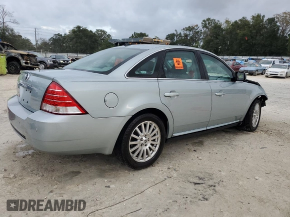 2007 Mercury Montego Premier z VIN 1MEHM42117G604211, wystawiony jako Copart lot #79867734 z przebiegiem 69 585 mil mil oraz Szkoda całkowita • Salvage title. Historia ofert i sprzedaży dostępna na DreamBid. Obrazek 3.