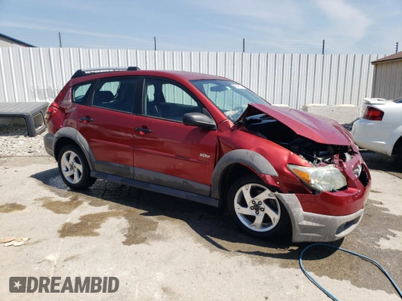 2006 Pontiac Vibe with VIN 5Y2SL65846Z441068, listed as a Copart auction lot 69146514 with Not Provided miles and Non Repairable. Bid and sale history available at carsss.com. Image 4.