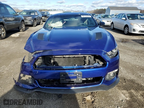 2016 Ford Mustang GT with VIN 1FA6P8CF2G5251755, listed as a Copart auction lot 82155254 with 0 mi miles and Salvage Title. Bid and sale history available at carsss.com. Image 5.