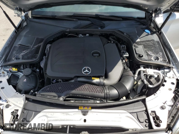 2021 Mercedes-Benz C 300 with VIN W1KWF8DB8MR632402, listed as a Copart auction lot 52971445 with 38,939 mi miles and Salvage Title. Bid and sale history available at carsss.com. Image 11.