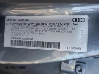 2016 Audi A3 2.0T Premium with VIN WAUB8GFF7G1087967, listed as a Copart auction lot 53872433 with 81,301 mi miles. Bid and sale history available at carsss.com. Image 12.