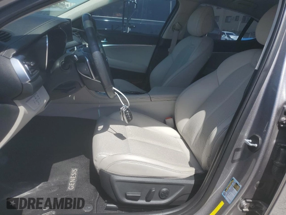 2020 Genesis G70 2.0T with VIN KMTG64LA2LU062426, listed as a Copart auction lot 57937265 with 45,255 mi miles and Salvage title. Bid and sale history available at DreamBid. Image 7.