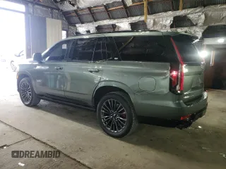 2024 Cadillac Escalade AWD V-Series z VIN 1GYS4HK92RR234960, wystawiony jako Copart lot #51802235 z przebiegiem 16 034 mil mil oraz Nie do naprawy. Historia ofert i sprzedaży dostępna na DreamBid. Obrazek 2.