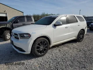 2016 Dodge Durango R/T with VIN 1C4SDJCTXGC353816, listed as a Copart auction lot 53984165 with 201,493 mi miles and Salvage title. Bid and sale history available at DreamBid. Image 1.