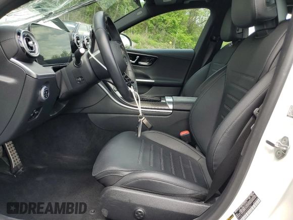 2022 Mercedes-Benz C 300 with VIN W1KAF4HB2NR050861, listed as a Copart auction lot 54904865 with Not provided miles and Salvage title. Bid and sale history available at DreamBid. Image 7.