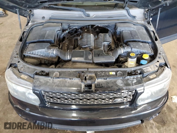 2012 Land Rover Range Rover Sport HSE with VIN SALSF2D4XCA722082, listed as a Copart auction lot 57330405 with 187,177 mi miles and Salvage title. Bid and sale history available at DreamBid. Image 12.