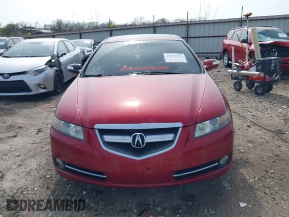 2008 Acura TL with VIN 19UUA66218A014734, listed as a IAAI auction lot 41918201 with 204,779 mi miles. Bid and sale history available at carsss.com. Image 12.