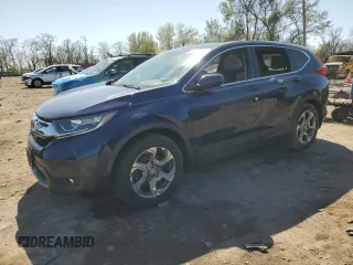 2019 Honda CR-V EX z VIN 2HKRW1H56KH510404, wystawiony jako Copart lot #51136435 z przebiegiem 48 052 mil mil oraz Szkoda całkowita • Salvage title. Historia ofert i sprzedaży dostępna na DreamBid. Obrazek 1.