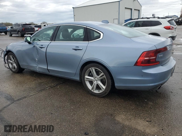 2018 Volvo S90 Momentum with VIN LVY982MK6JP022173, listed as a Copart auction lot 51454185 with 73,872 mi miles and Salvage Title. Bid and sale history available at carsss.com. Image 2.
