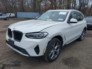 2023 BMW X3 xDrive30i with VIN 5UX53DP05P9T22681, listed as a IAAI auction lot 41646499 with 18,307 mi miles. Bid and sale history available at carsss.com. Image 6.